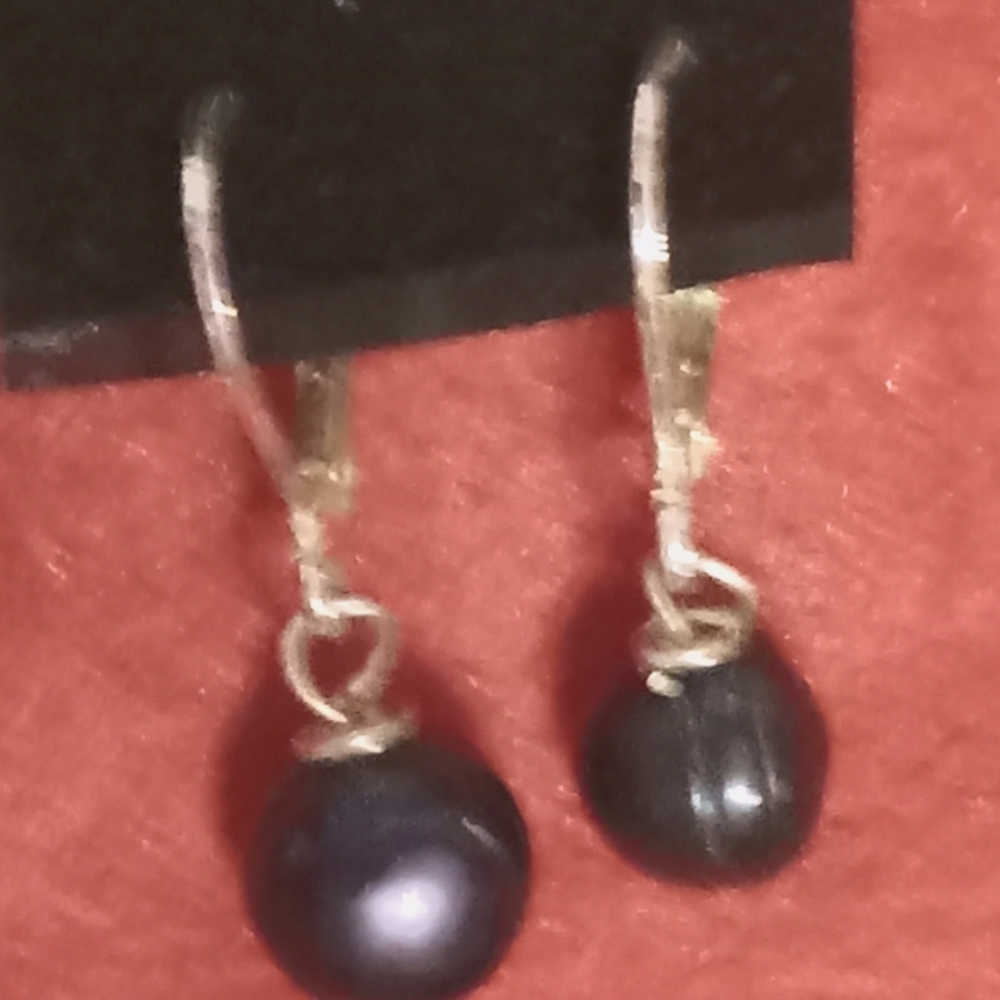 Custom made dangle earrings